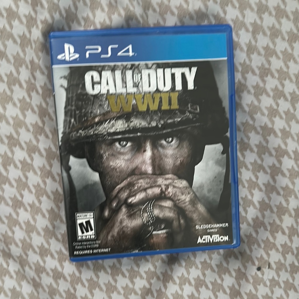 Call of Duty WWII for PS4 - Blue Case
